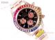 Swiss Replica Rolex Rainbow Daytona 7750 904L Watch Rose Gold Black Dial (6)_th.jpg